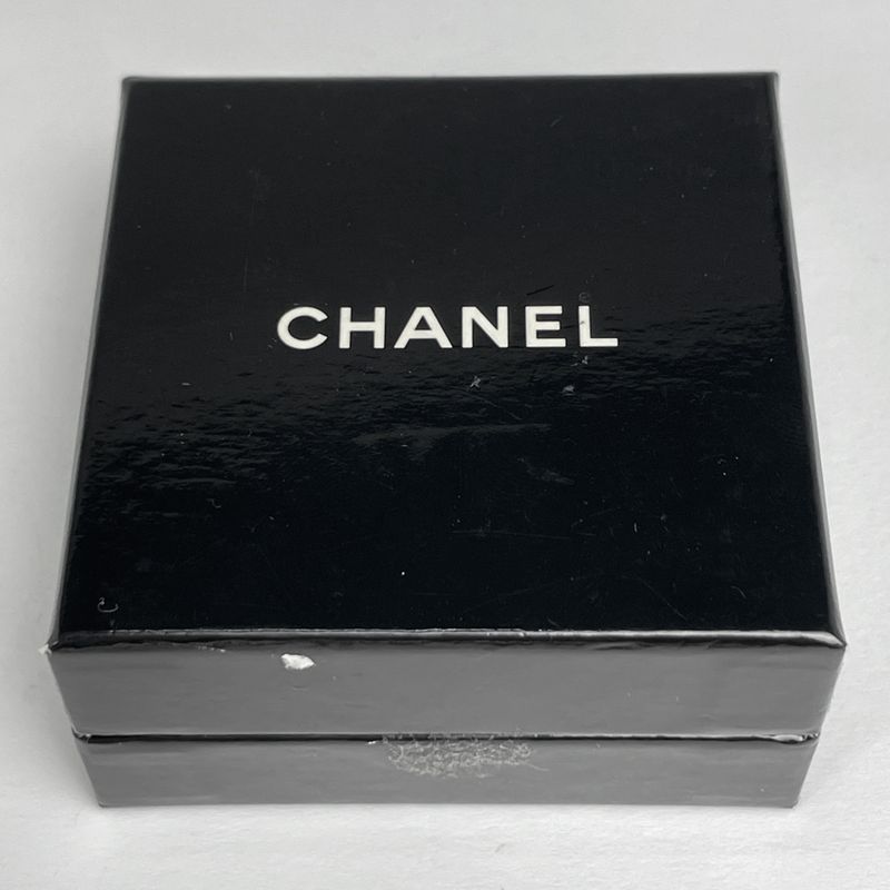 Chanel Coco Mark Earrings CC Earrings GP Gold Ladies