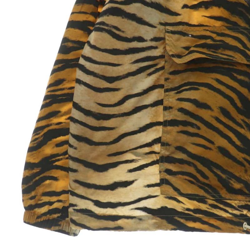 Celine Eddy Period Leopard Half Zip Nylon Jacket Leopard Half Zip Nylon Jacket