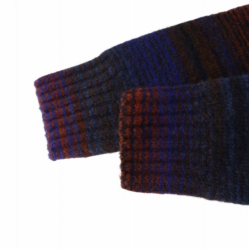 Loewe 24aw Knit Sweater with Tag Long Sleeve Multi-Border Rubber Patch Logo