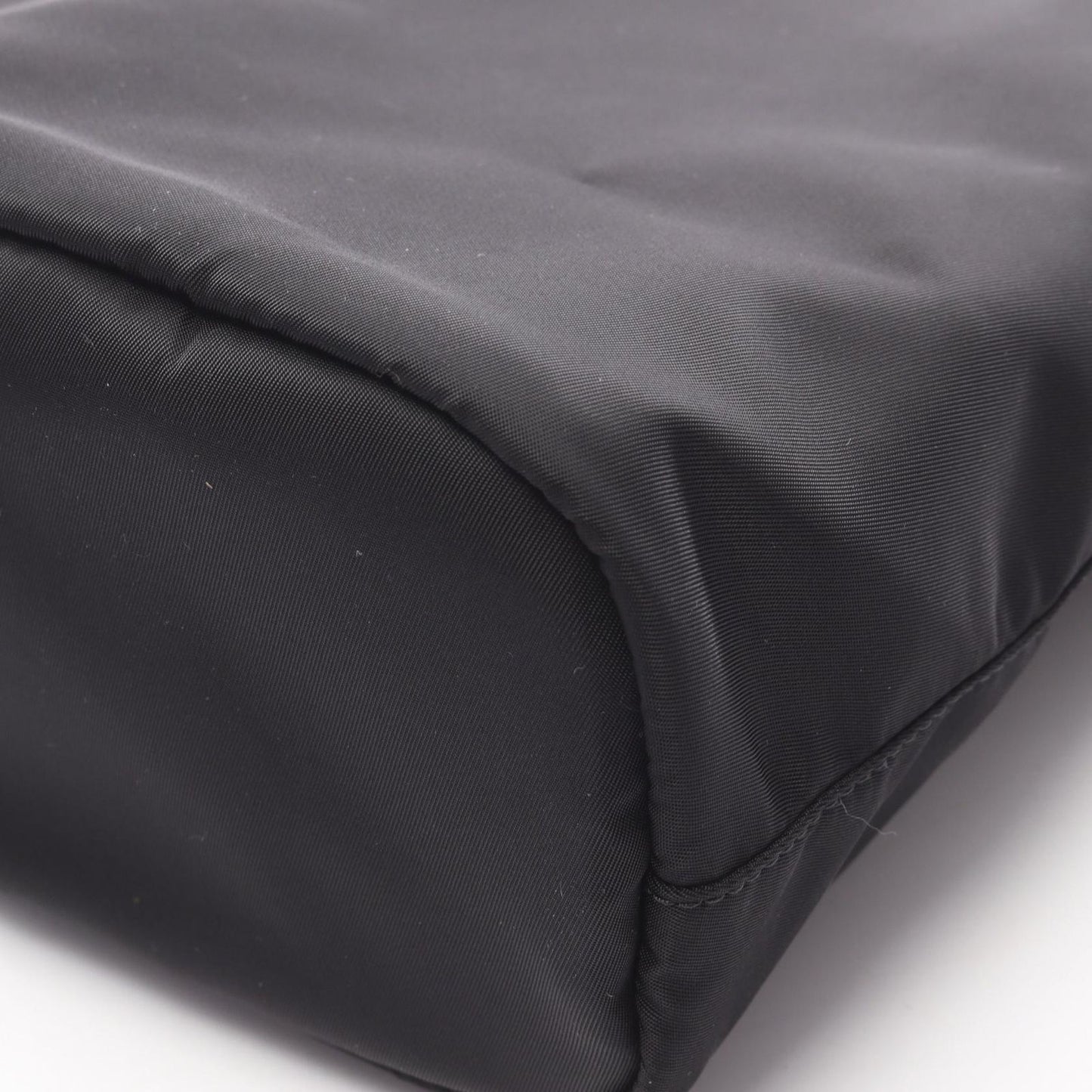 Prada Pouch Vela Re-Nylon 1ns369_r067_f0002 Black Nylon Saffiano Leather