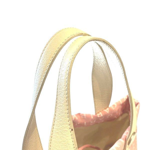 Bvlgari Logomania Canvas Pink Bag Handbag Ladies