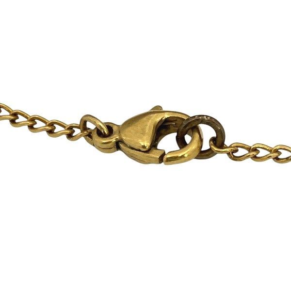 Chanel Gold 02a Coco Mark Brand Accessories Necklace Ladies