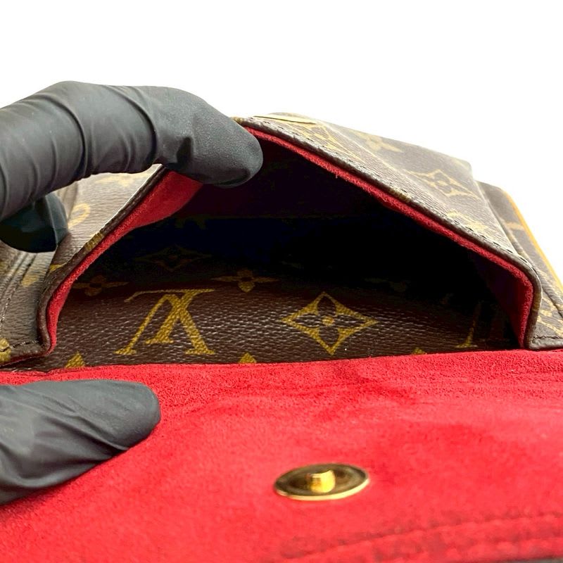 Louis Vuitton Monogram Leather One Shoulder Bag Semi-shoulder
