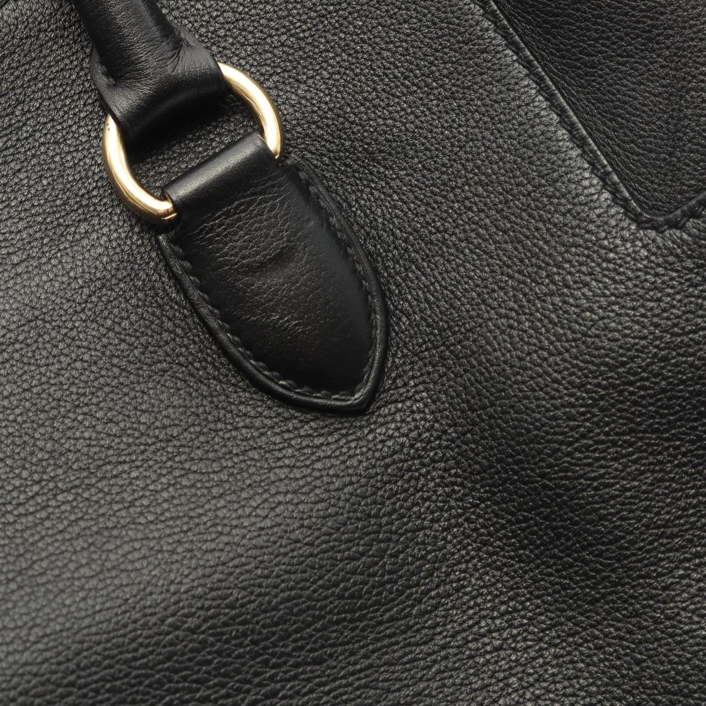 Hermes Handbag Toolbox 26 Black Leather Toolbox 26 Black Ladies a