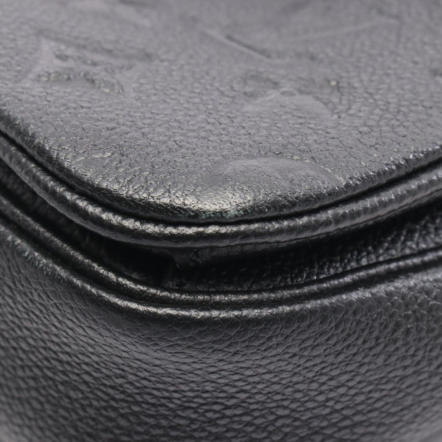 Louis Vuitton Handbag Pochette Metis MM Monogram Empreinte Noir M41487 Noir