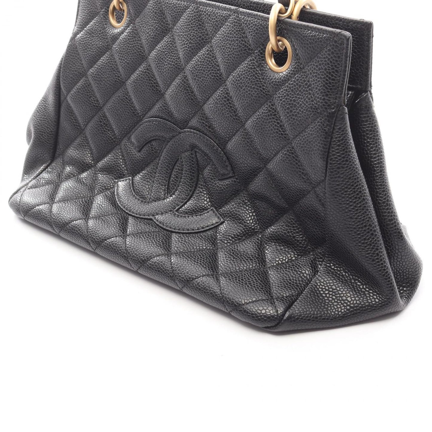Chanel Shoulder Bag Matelasse A15688 Black Caviar Skin (grained Calf) Matelasse