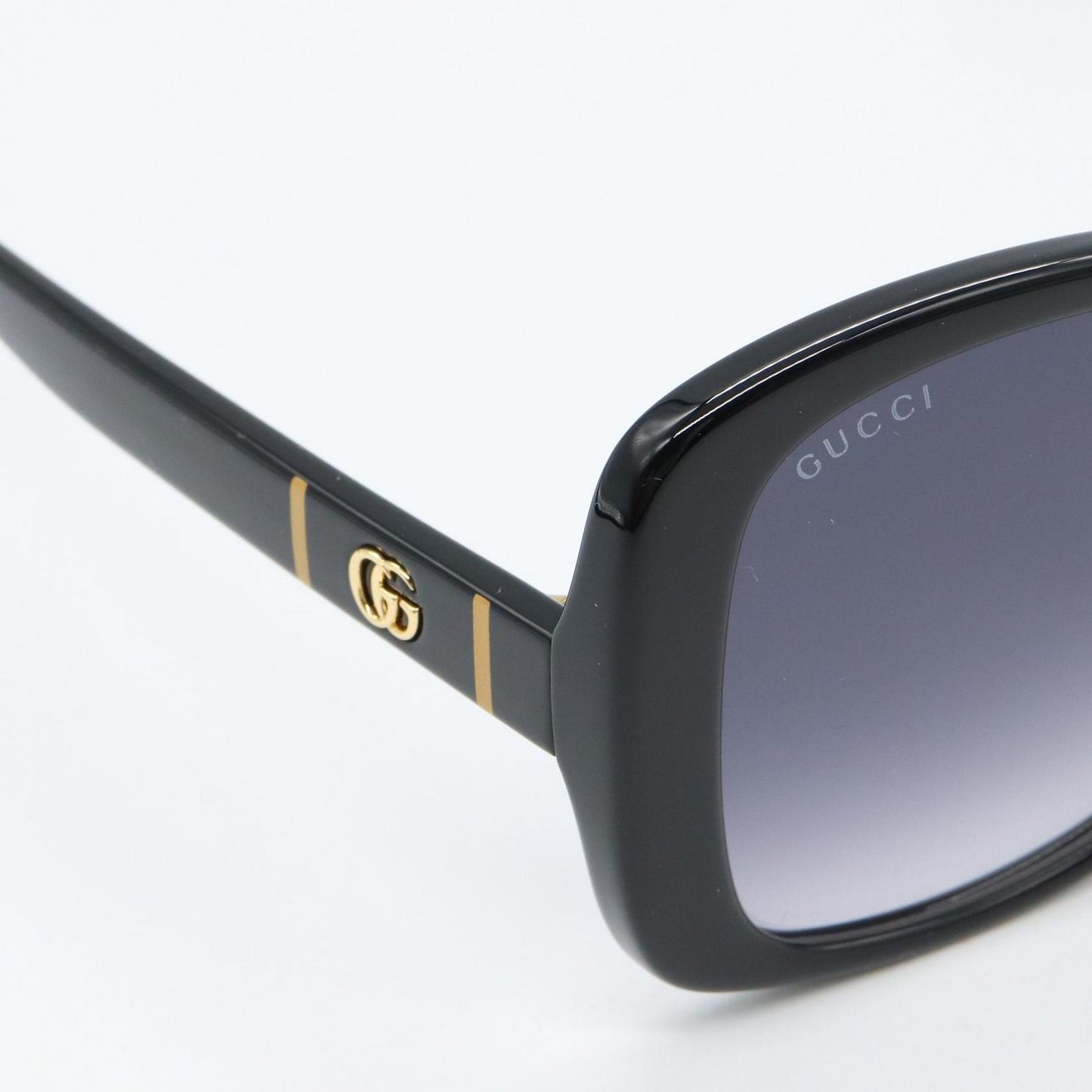Gucci Sunglasses 0762s 001 Black Other Sunglasses Unisex New