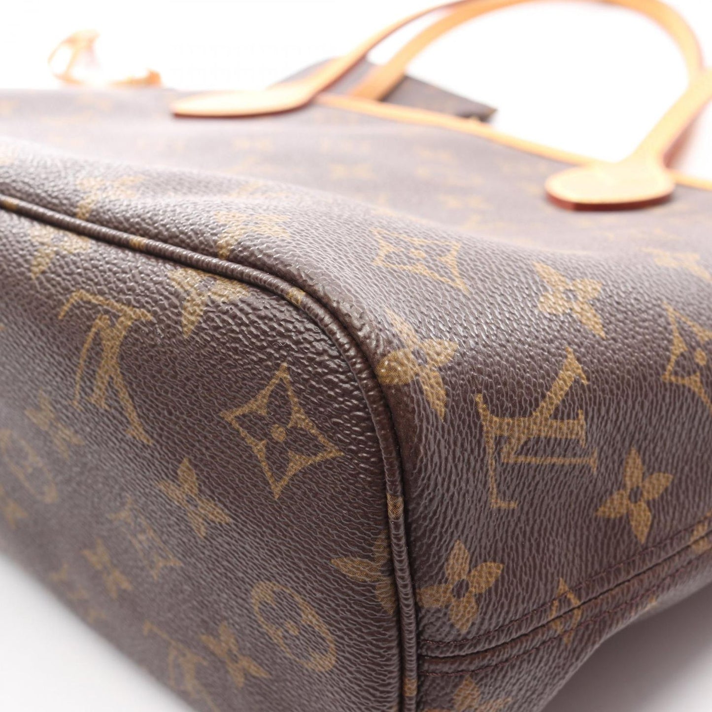 Louis Vuitton Tote Bag Neverfull PM Monogram M41000 PVC Coated Canvas Leather