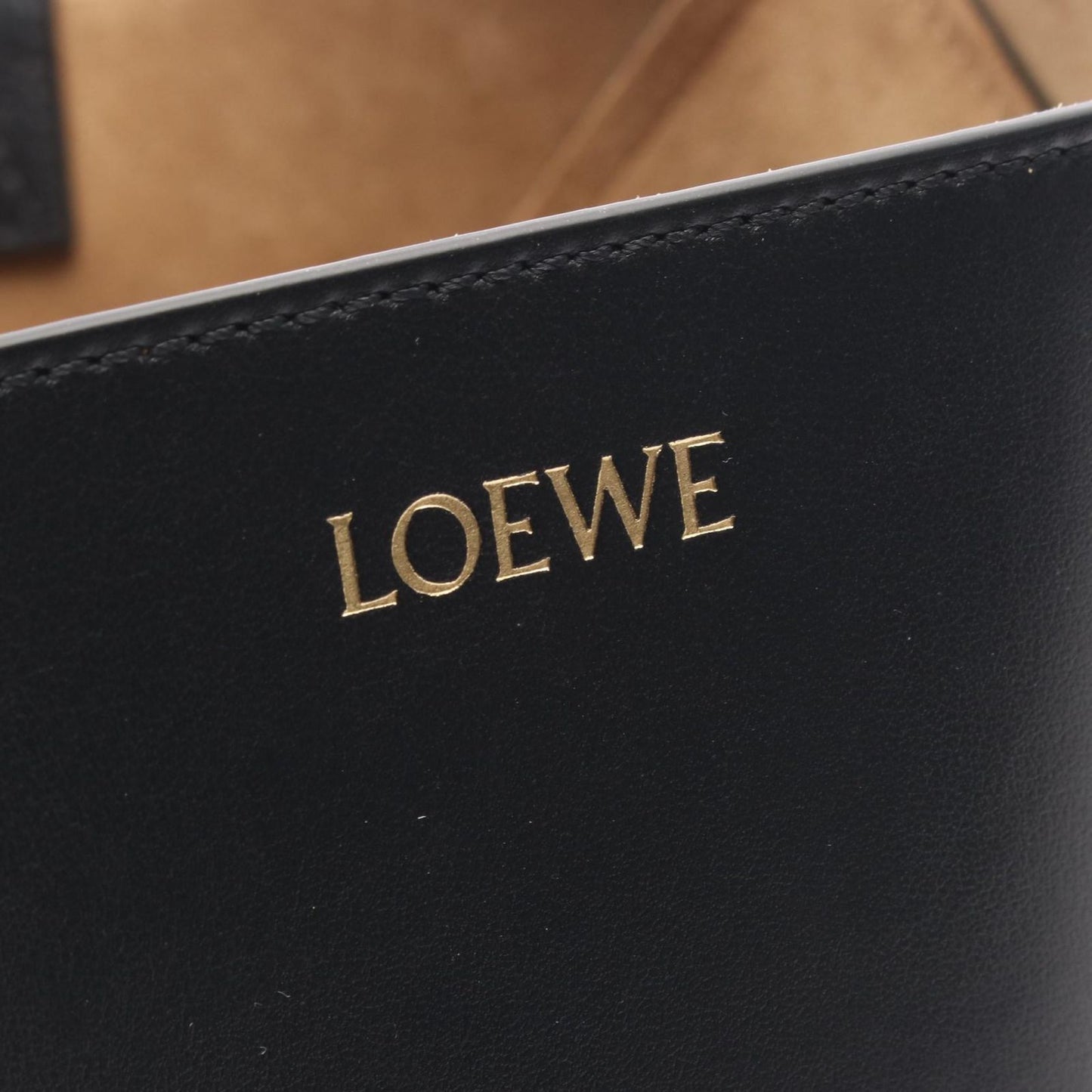 Loewe Tote Bag Puzzle Tote Medium A657g50x011100 Black Leather Tote Bag Ladies