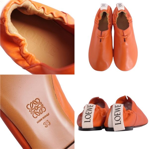 Loewe Ballet Shoes Flat Leather