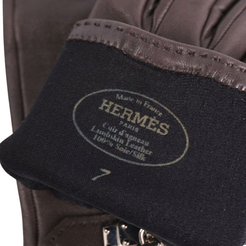 Hermes Gloves SOYA Kelly Hardware Lamb