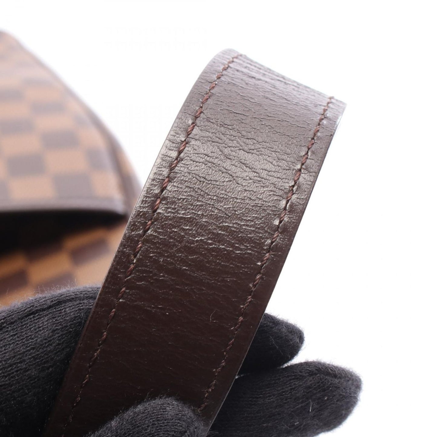 Louis Vuitton Shoulder Bag Ipanema GM Damier Ebene N51292 PVC Coated Canvas