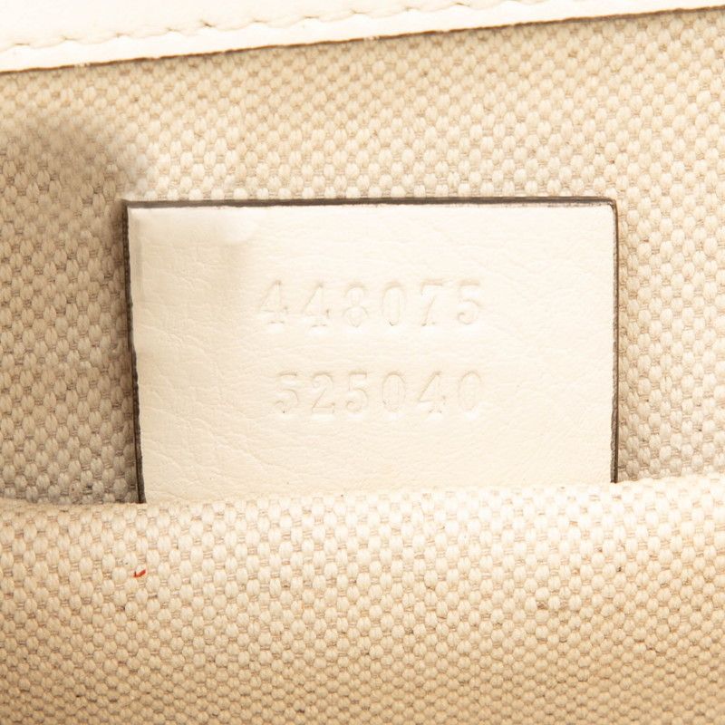 Gucci Dionysus Bamboo Handbag Shoulder Bag 2way 448075 Ivory Navy Red Leather