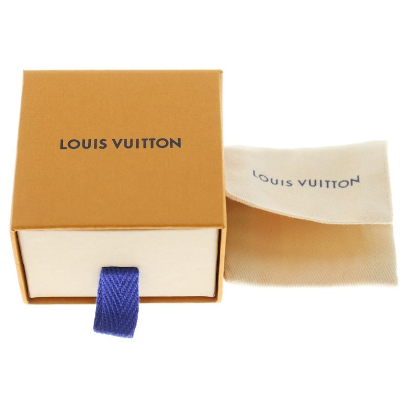 Louis Vuitton LV Iconic Louisa Strass Ring Silver M1803m