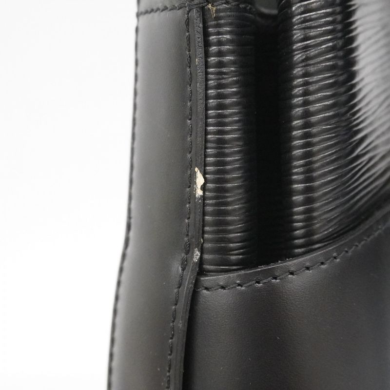 Louis Vuitton Shoulder Bag Epi Sac Depaul PM M80157 Noir Black Women's