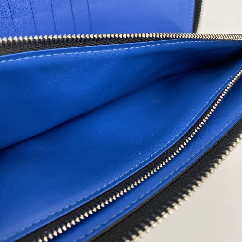 Louis Vuitton Long Wallet Damier Graphite Zippy Wallet Vertical N64436 Black