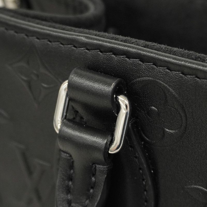 Louis Vuitton Handbag Monogram Bold on the Go PM M14576 Black 2way Bag Ladies