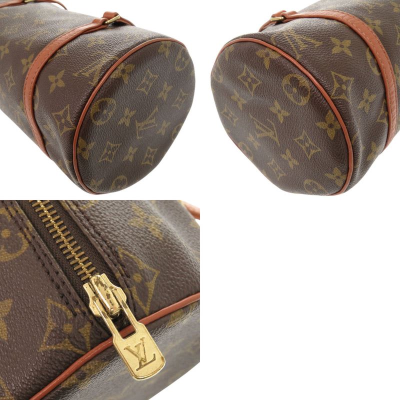 Louis Vuitton Papillon 26 Monogram Brown Handbag 0861