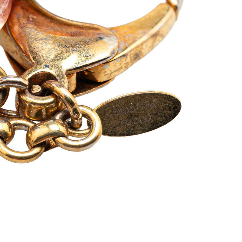 Louis Vuitton Bijou Sac Insolence Key Holder Bag Charm M66884 Gold Multicolor