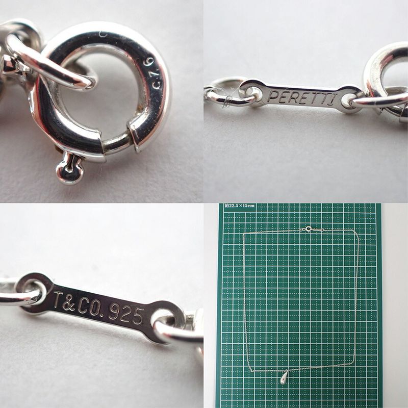Tiffany & Co 925 Tea A Dos Lop Pendant Necklace j111-87