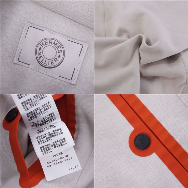 Hermes Hoodie Half Zip Sweatshirt