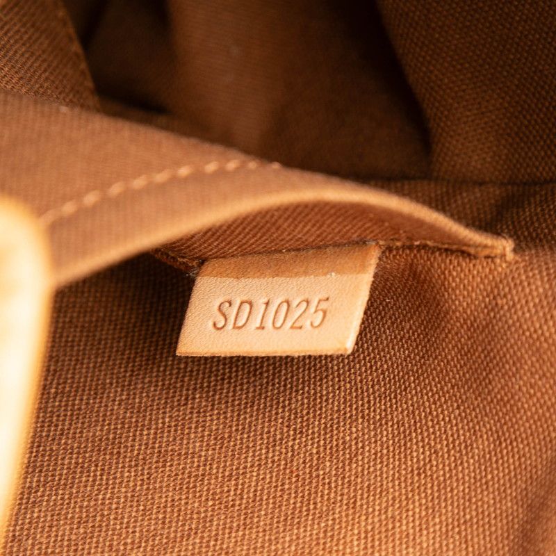 Louis Vuitton Monogram Batignolles Handbag Tote Bag M51156 Brown PVC Leather