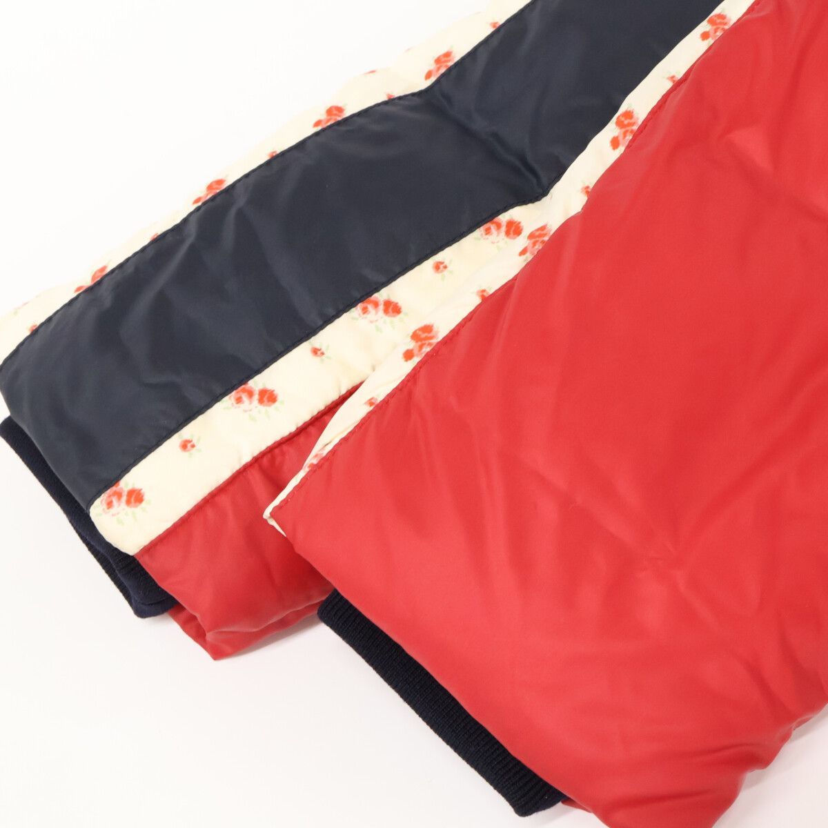 Gucci 517555 18year レッド フローラルダウンジャケット 36