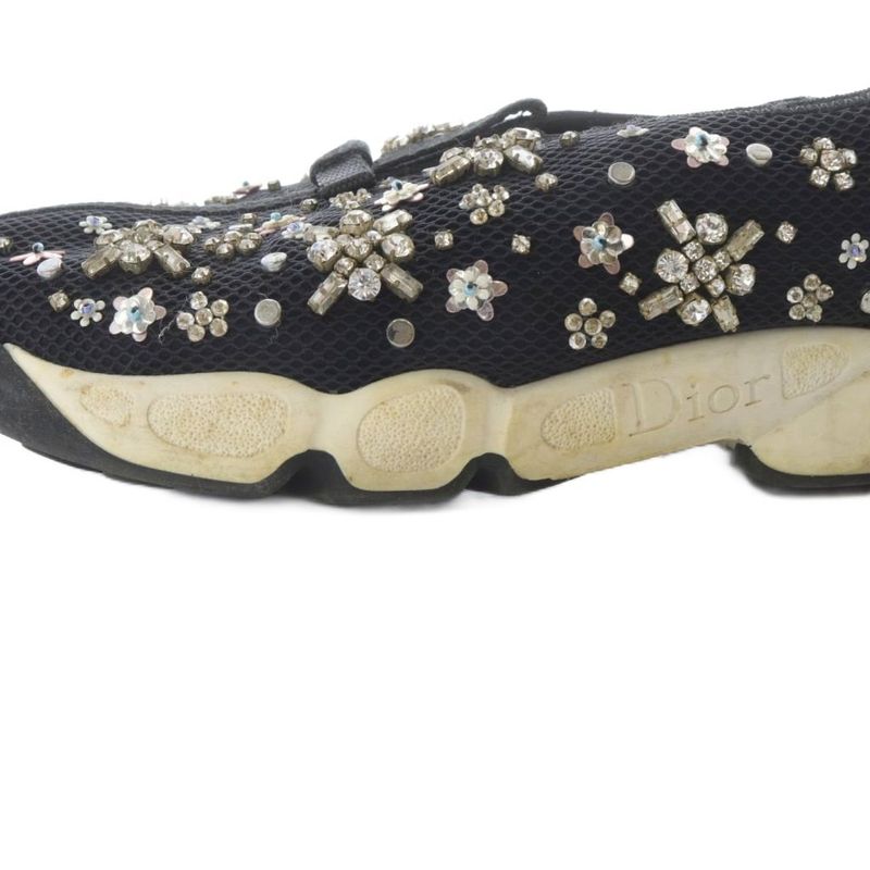 Christian Dior Bijou Sneakers 38.5 Black