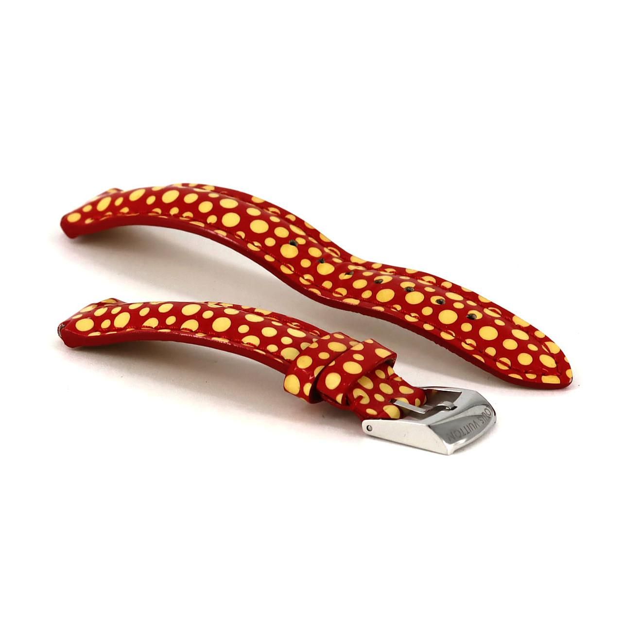 Louis Vuitton Tambour 10p Yayoi Kusama Limited Q12m7 SS Quartz