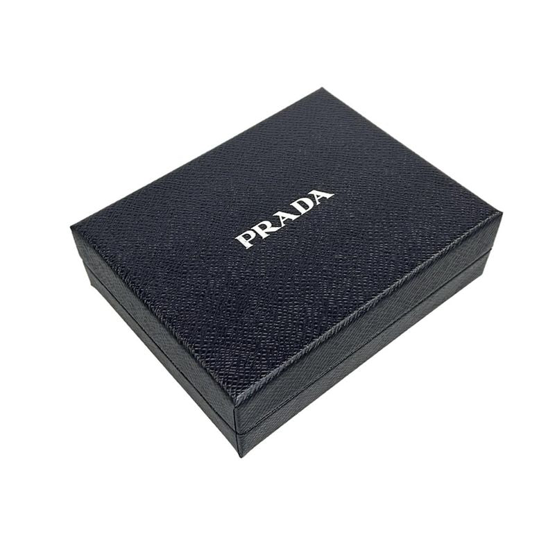 Prada Pouch - 1tt119 Black X Silver