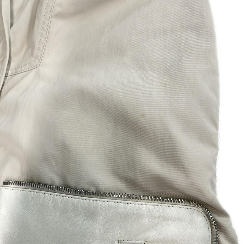 Bottega Veneta Blouson Size XS Women's - Light Beige X White Long Sleeve