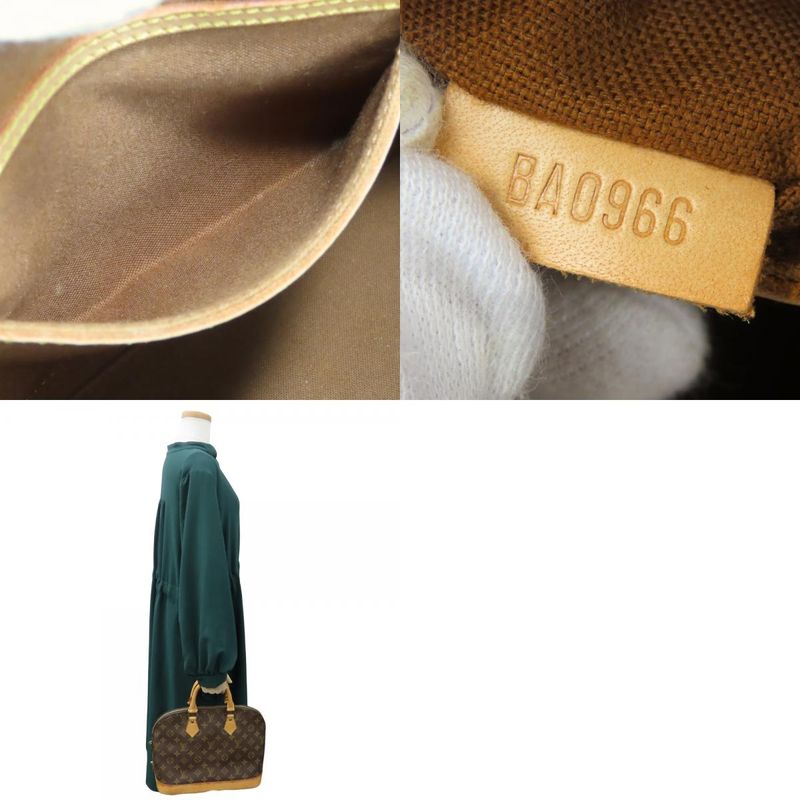 Louis Vuitton Handbag Alma Old Shape M51130 Monogram Brown Classic Ladies Women