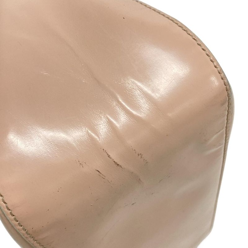 Prada Handbag - 1ba320 Pink Beige Leather