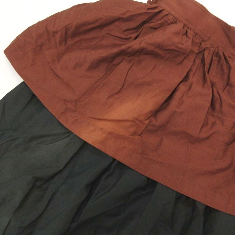 Yves Saint Laurent Vintage Peplum Skirt Flare M Knee Length