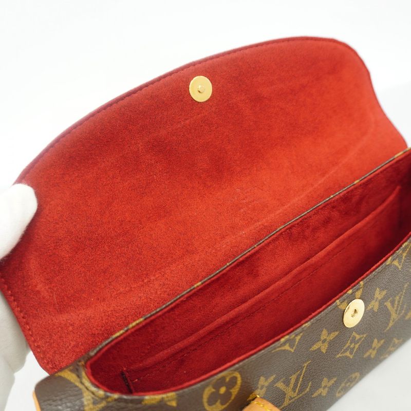 Louis Vuitton Handbag Monogram Sonatine M51902 Brown Ladies