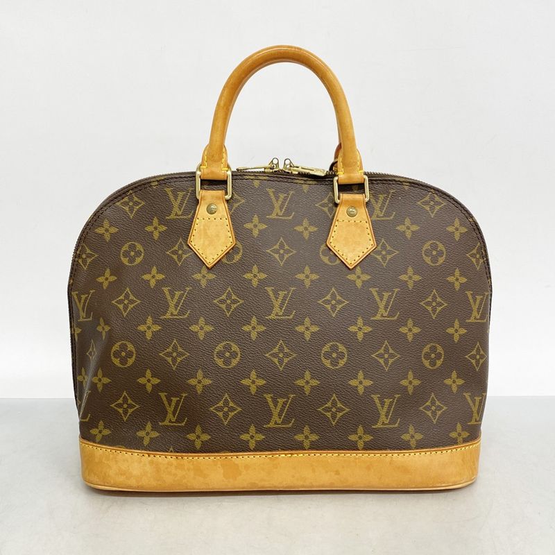 Louis Vuitton Handbag Monogram Alma M51130 Brown Ladies