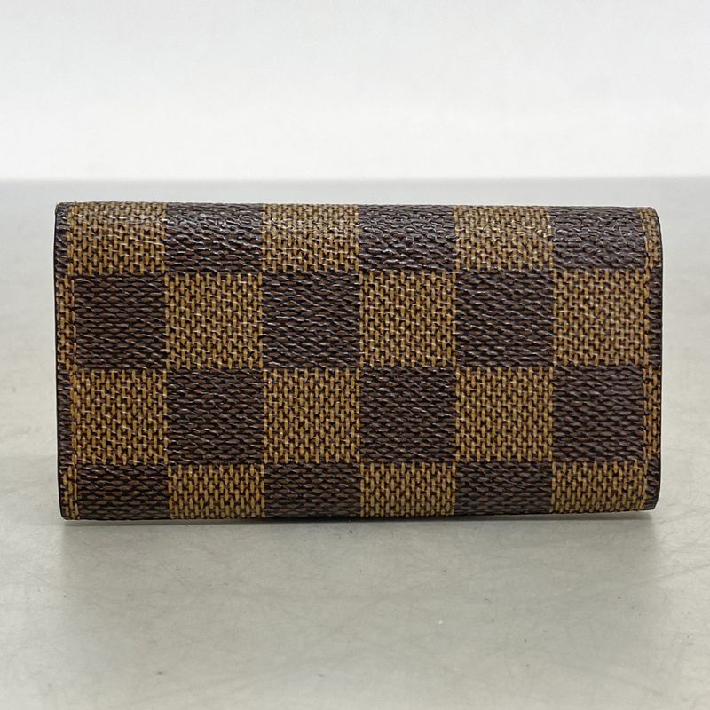 Louis Vuitton Key Case Damier Multicles 4 N62631 Ebene Men's Women's Unisex