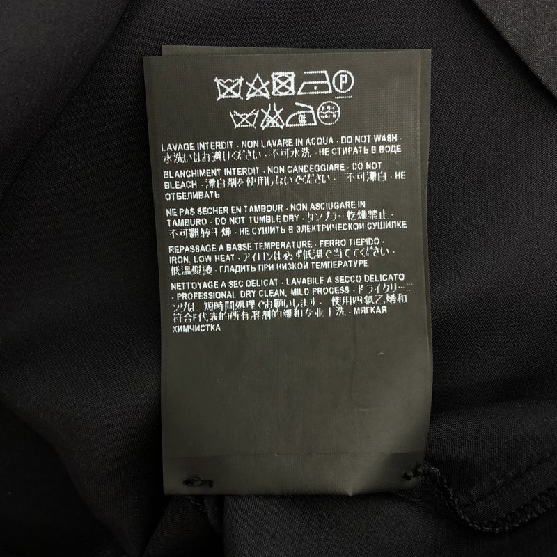 Saint Laurent Paris | Silk Ribbon Bowtie Shirt | XS | Black | Ladies