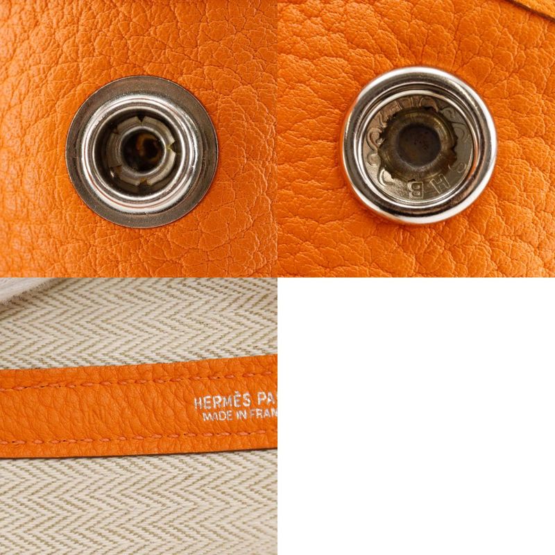Hermes Garden Party PM Negonda Orange N Women's Tote Bag