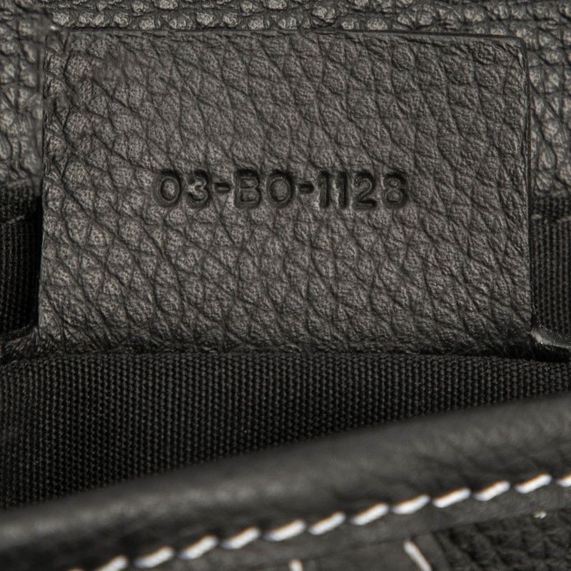 Dior Saddle Bag Crossbody Shoulder Bag Black Leather Women's Dior