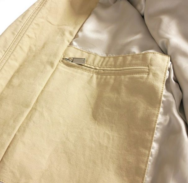 Dior 24ss Logo Embroidered Zip-Up Hoodie Hooded Jacket Blouson 48 Beige