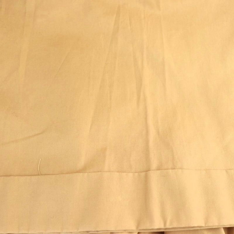 Celine Phoebe Period Cotton Flare Wide Pants 36 Beige Roll Up Cx • OS