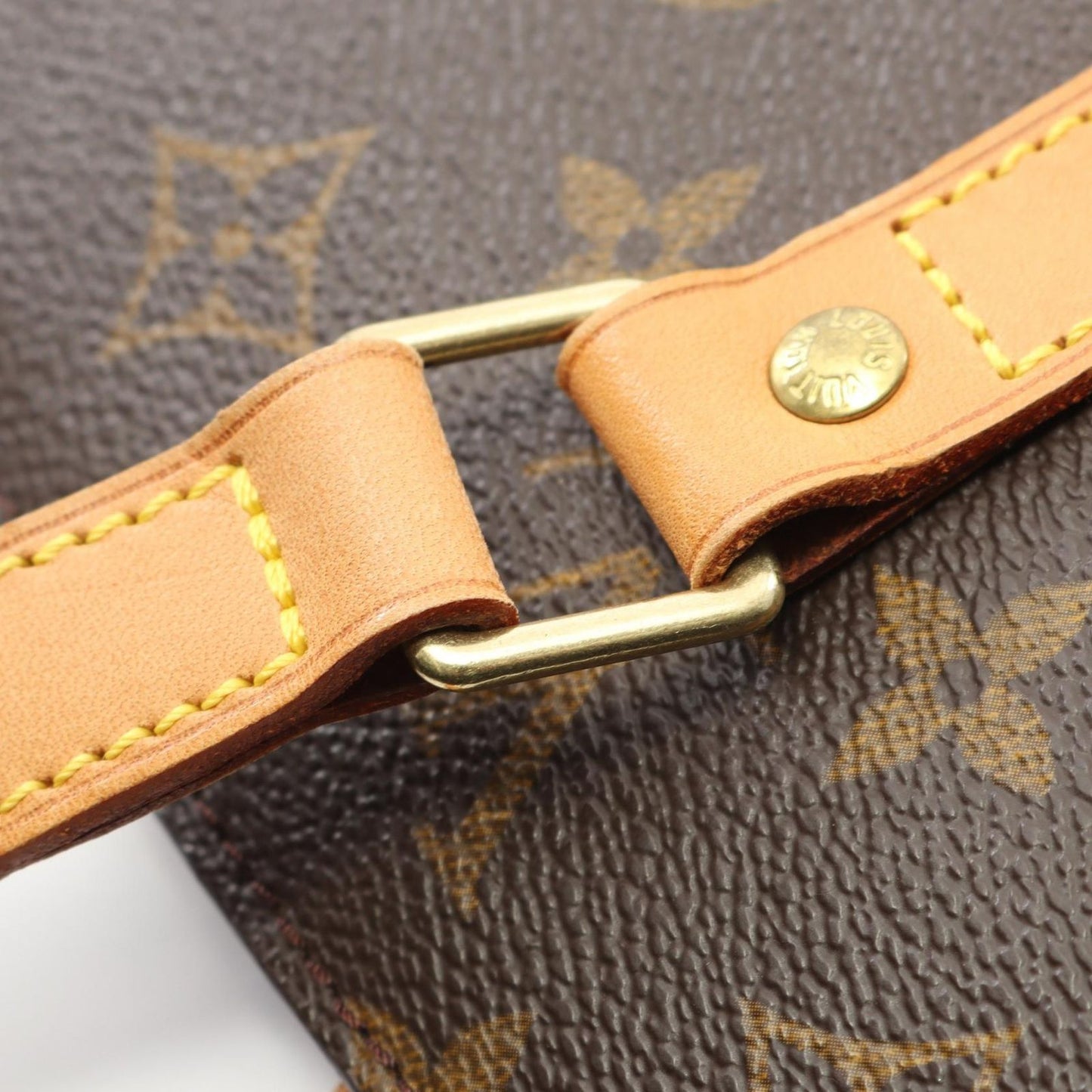 Louis Vuitton Shoulder Bag Babylon M51102 PVC Coated Canvas Leather Babylon