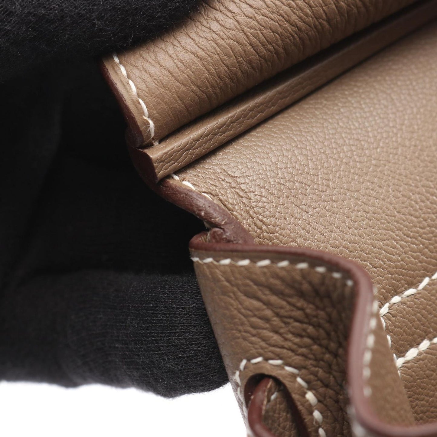 Hermes Handbag Birkin 25 Etoupe Leather Birkin 25 Etoupe Women's a