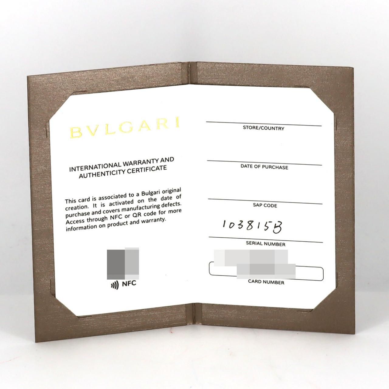 Bvlgari Aluminum Capri Limited Bb40athms/103815 Aluminum Automatic