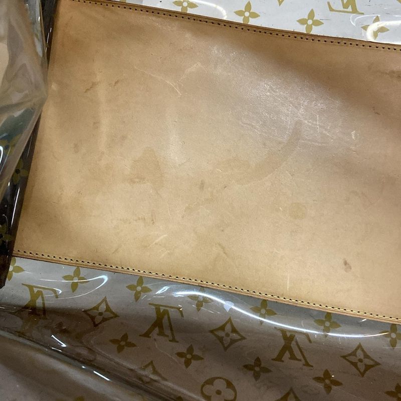 Louis Vuitton Tote Bag Monogram Vinyl Cabas/cruise M50500 Brown Leather