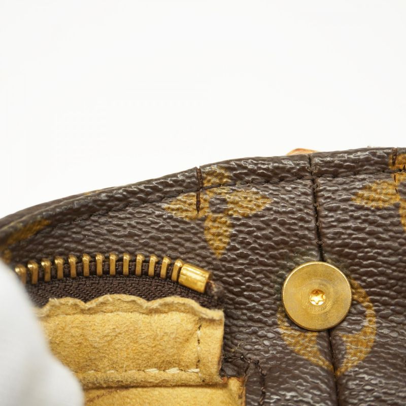 Louis Vuitton Shoulder Bag Monogram Looping GM M51145 Brown Ladies