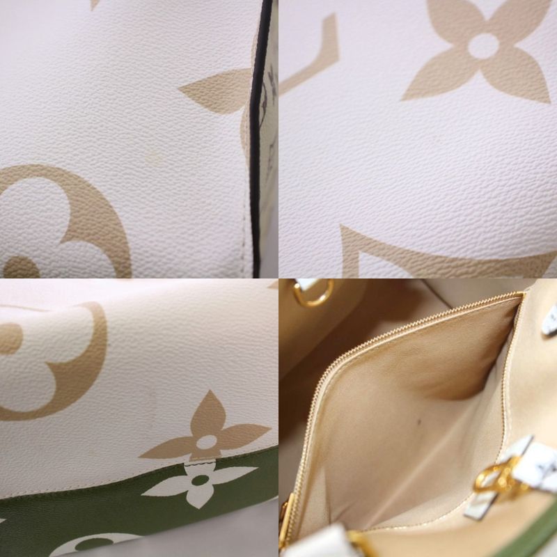 Louis Vuitton on the Go GM Monogram Giant Handbag Tote Bag 2way M44571 KH • OH
