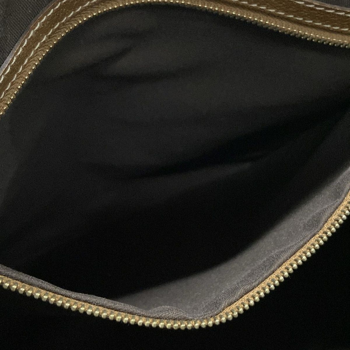 Gucci Handbag GG Pattern 131024 Brown X Beige Leather