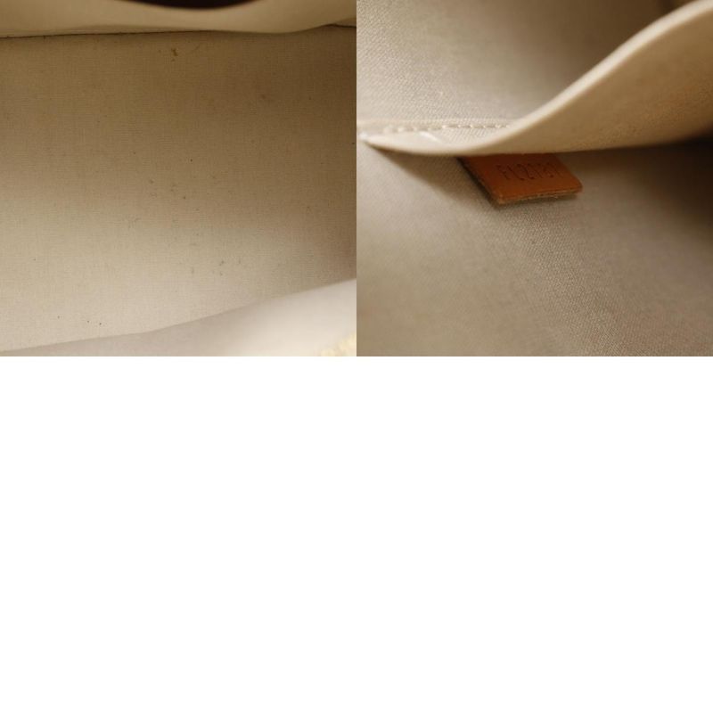 Louis Vuitton Alma PM M91445 Monogram Vernis Yellow Fl2181 Women's Handbag